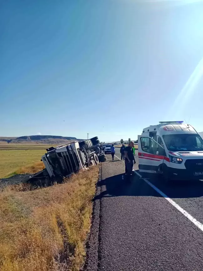 Ağrı'da Trafik Kazası: 1 Yaralı