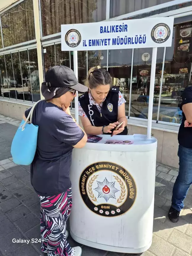 Kadın Destek Sistemi (KADES) Tanıtımı Edremit'te Yapıldı