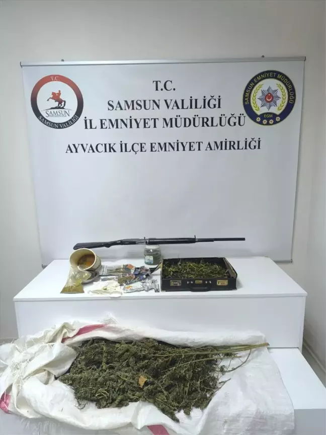 Samsun'da Uyuşturucu Operasyonu: 2 Kilo Esrar Ele Geçirildi