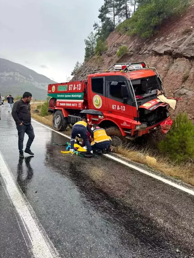 Karabük'te Orman Arazözü Kaza Yaptı: 3 Yaralı