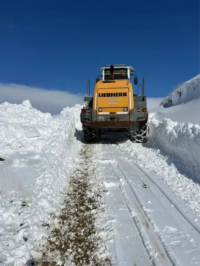 Hakkari'de Aytepe Üs Bölgesi Yolunun Açılması İçin Çalışmalar Başlatıldı