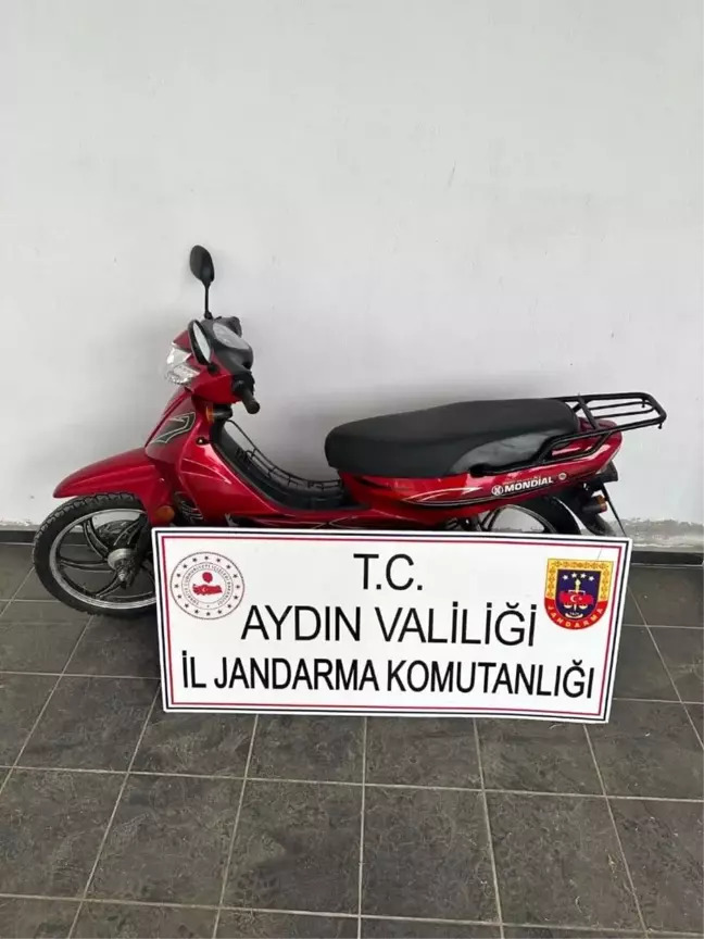 Aydın'da Çalınan Motosiklet Bulundu, Hırsız Gözaltına Alındı