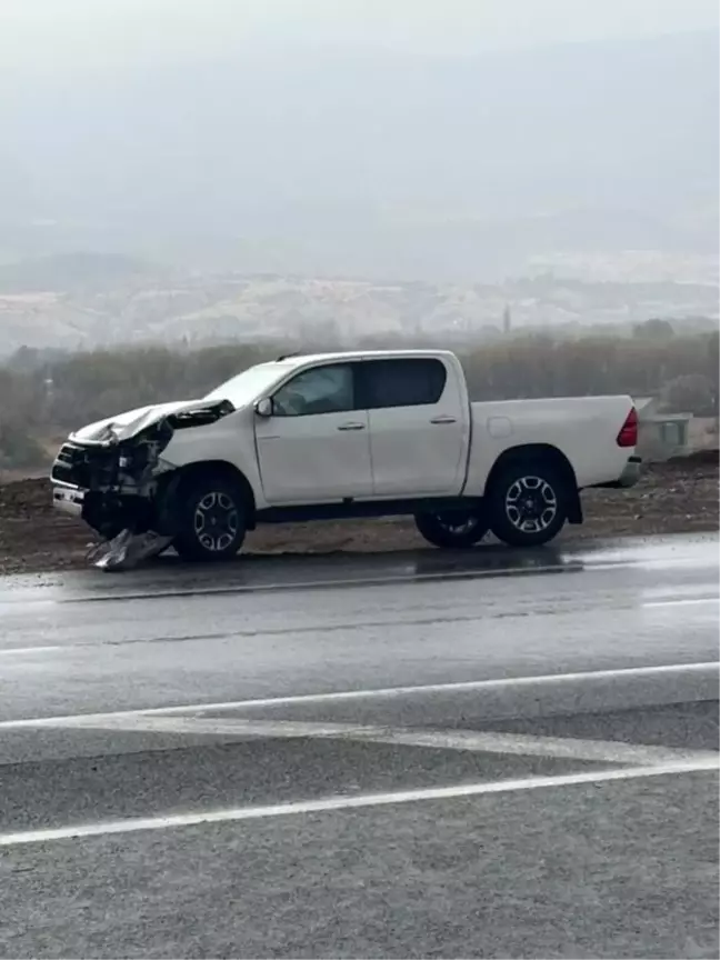 Elazığ'da Trafik Kazası: 1 Yaralı