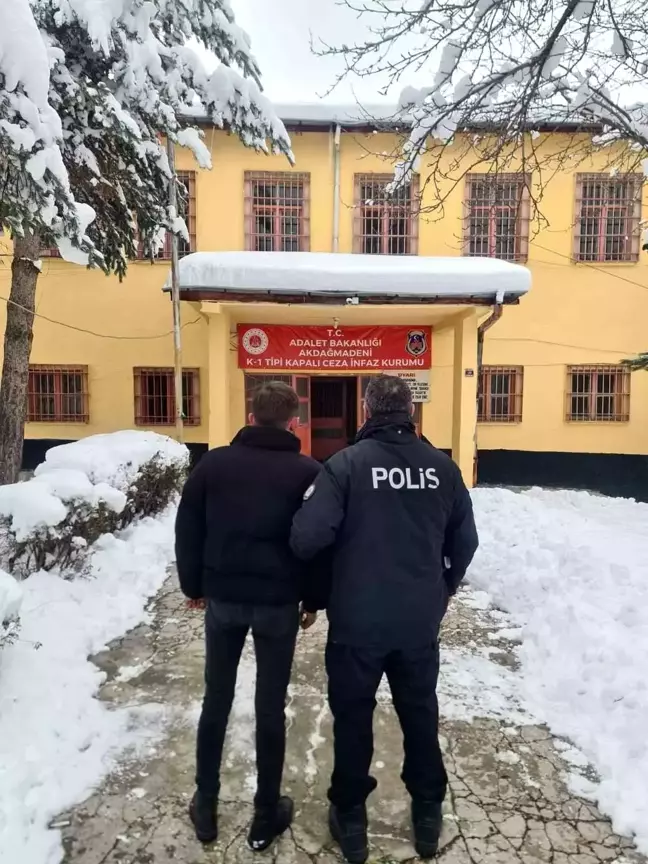 Yozgat'ta Hakkında Kesinleşmiş Hapis Cezası Bulunan Şahıs Yakalandı