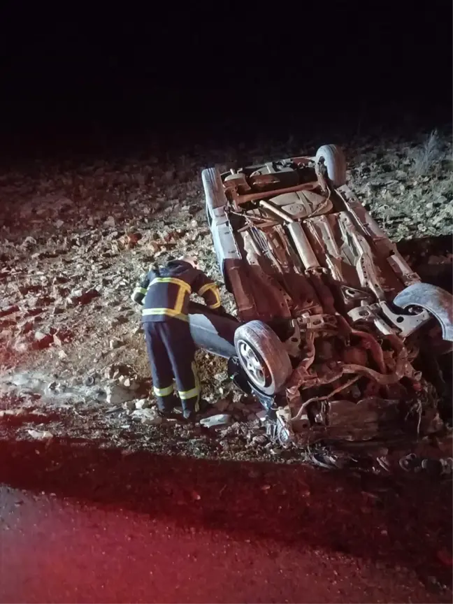 Mardin'de Devrilen Otomobilde 7 Kişi Yaralandı