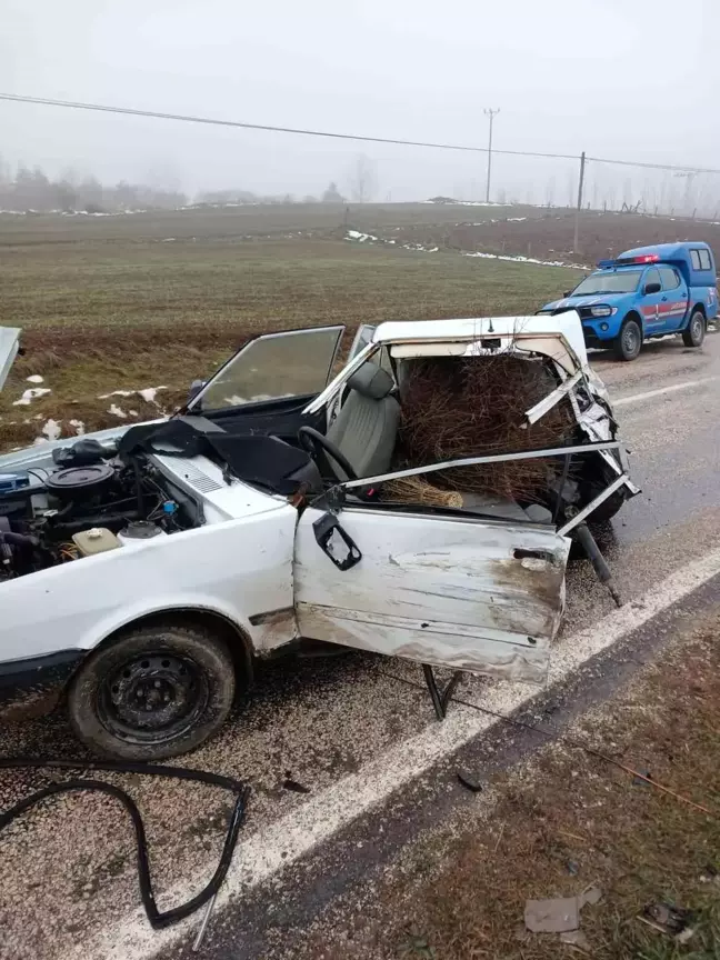 Kastamonu'da Yoğun Sis Kazaya Neden Oldu: 3 Yaralı