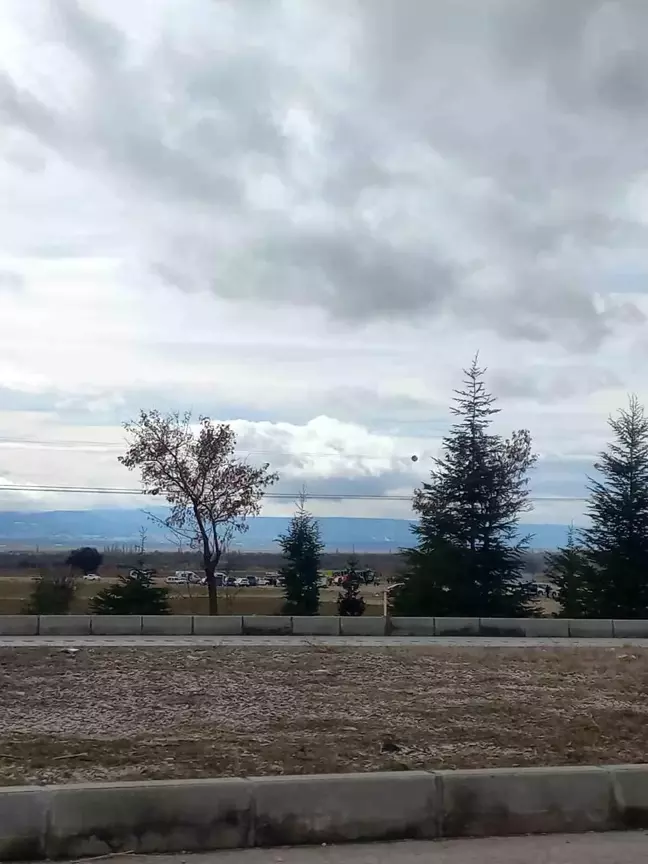 Isparta'da askeri helikopter düştü