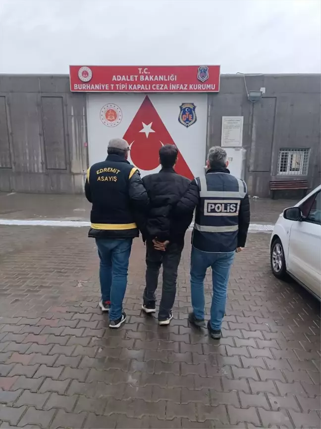 Firari Hükümlü Edremit'te Yakalandı