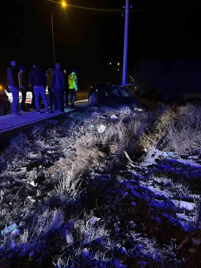 Konya'da Trafik Kazası: 1 Yaralı