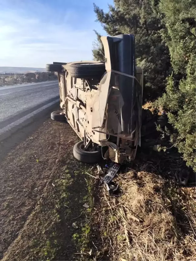 Siverek'te Trafik Kazası: Otomobil Ata Çarptı