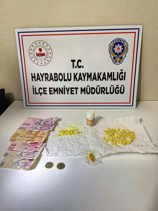 Tekirdağ'da Uyuşturucu Operasyonunda 2 Şüpheli Tutuklandı