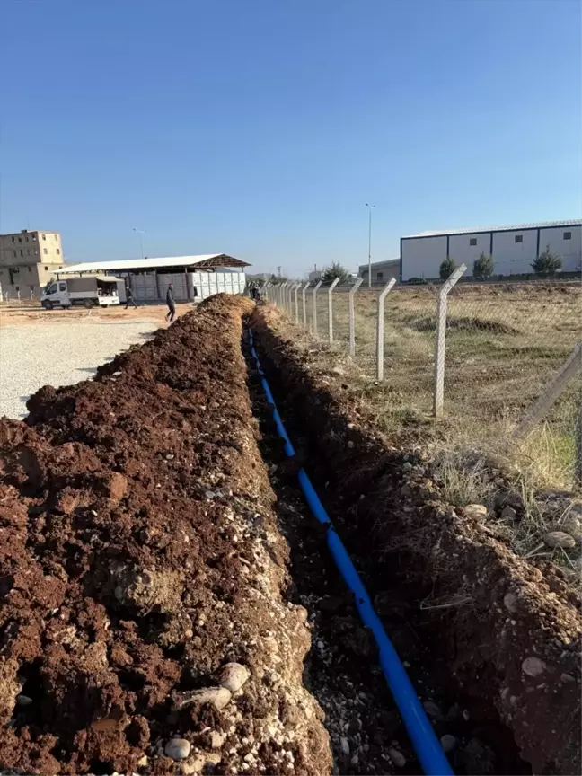 Adıyaman K13 Konteyner Kentinde Su Sorunu Çözüldü