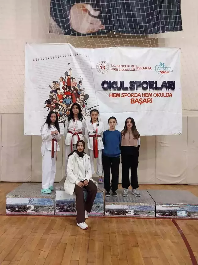 Eğirdir Halk Eğitim Merkezi Spor Kulübü Taekwondo Başarısı