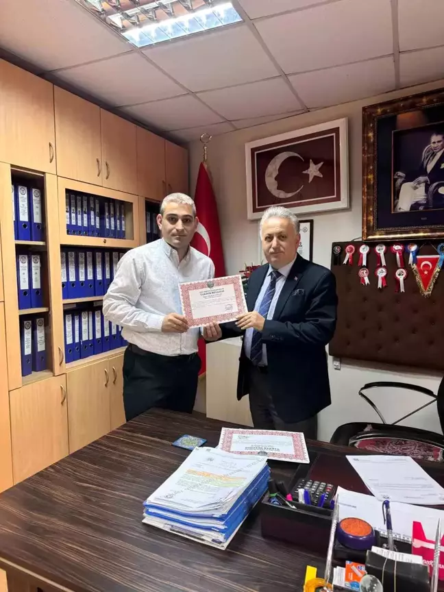 Karadeniz Ereğli'de SYDV Personeline Takdir Belgeleri Verildi