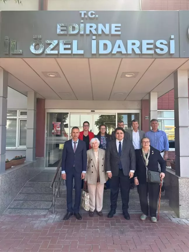 Şehit Aileleri Derneğinden Edirne İl Özel İdaresine ziyaret