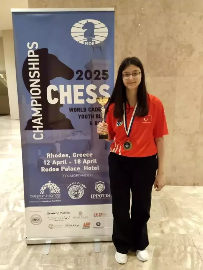 WCM Arya Aydoğan, Rodos'ta Şampiyon Oldu