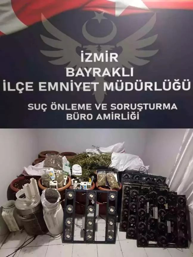 İzmir'de Uyuşturucu Operasyonu: 4 Kilo Uyuşturucu ve Gözaltılar
