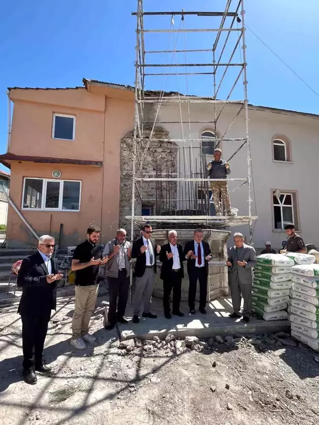 Bilecik'te Yeni Cami Minaresi İçin Temel Atma Töreni Düzenlendi