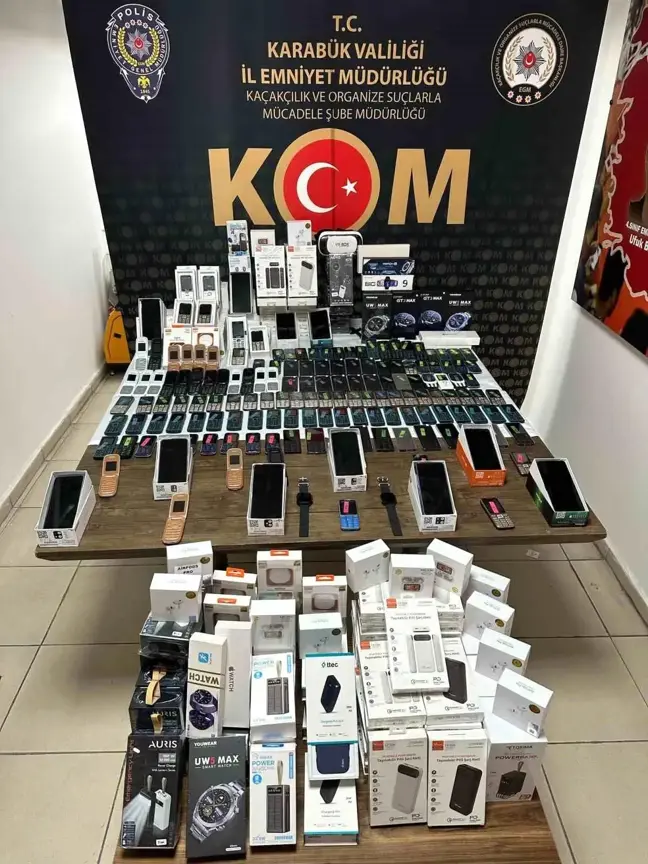 Safranbolu'da Kaçakçılık Operasyonları: Çok Sayıda Kaçak Ürün Ele Ge geçirildi