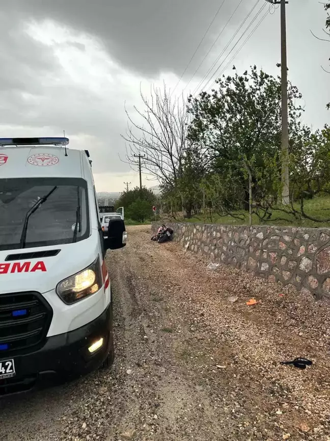 Elazığ'da Motosiklet Kazası: Sürücü Yaralandı