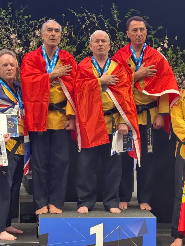 Mustafa Kemal Yıldıran, Avrupa Taekwondo Şampiyonası'nda Altın Madalya Kazandı
