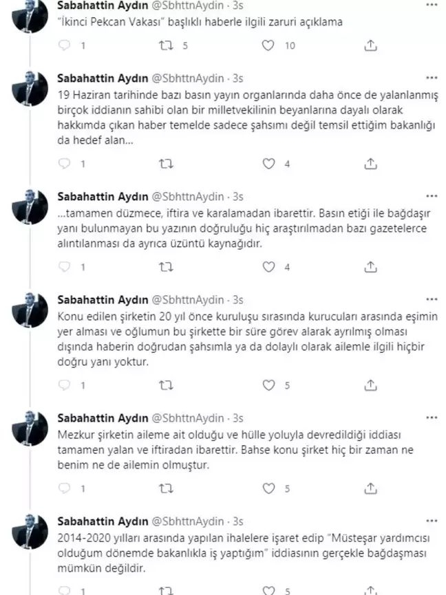 Sağlık Bakan Yardımcısı Aydın Açıklaması