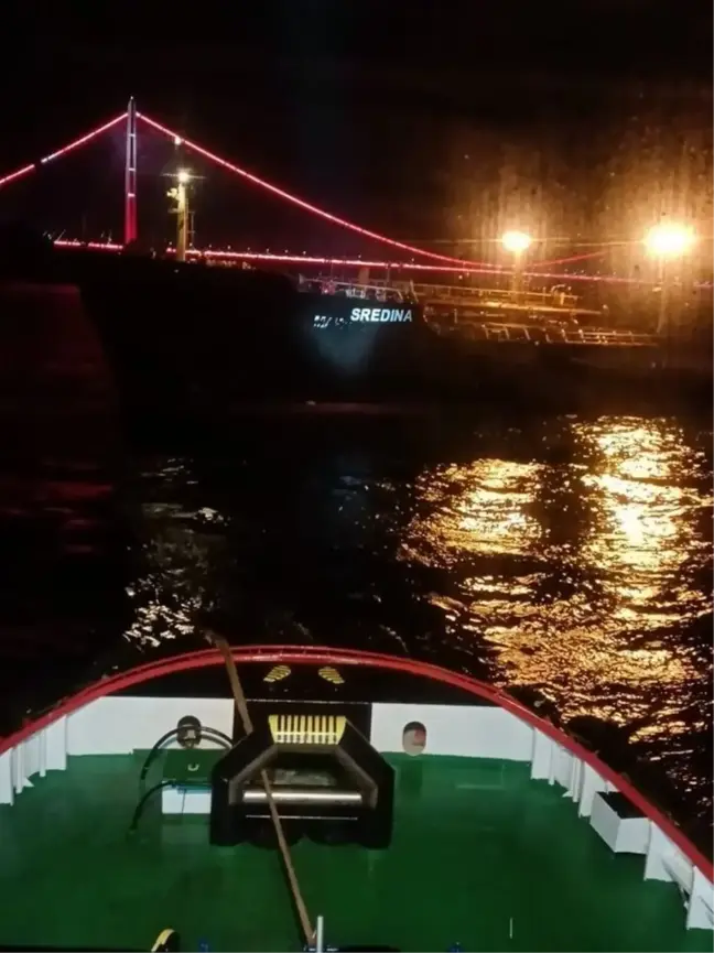 İstanbul Boğazı'nda Tanker Arızası: Gemi Trafiği Kapatıldı