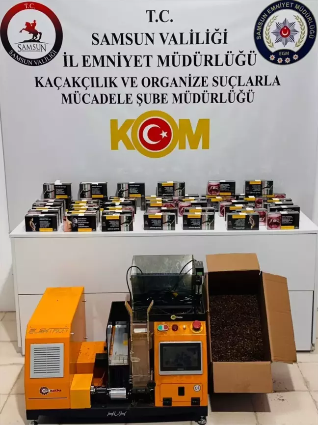 Samsun'da Kaçakçılık Operasyonu: 2 Gözaltı