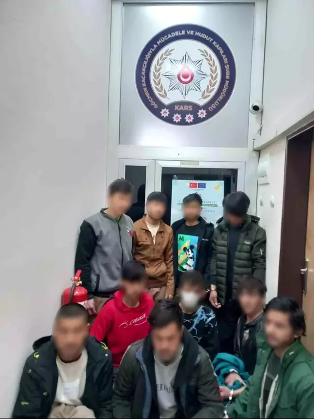 Kars'ta Göçmen Kaçakçılığına Yönelik Uygulama Gerçekleştirildi