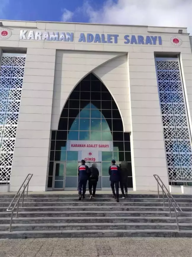 Karaman'da Evden Ziynet Eşyası ve Mutfak Eşyaları Çalma Olayında 1 Şüpheli Tutuklandı