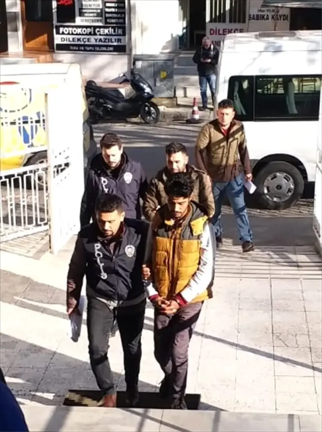 Manisa'da hayvan hırsızlığı şüphelisi 4 kişi tutuklandı