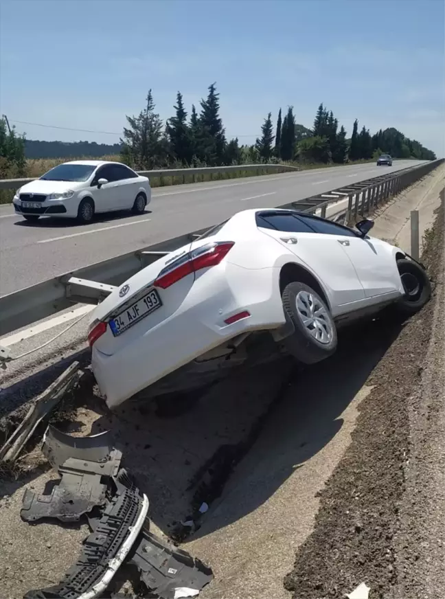 Bursa'da kaza: 2 kişi yaralandı