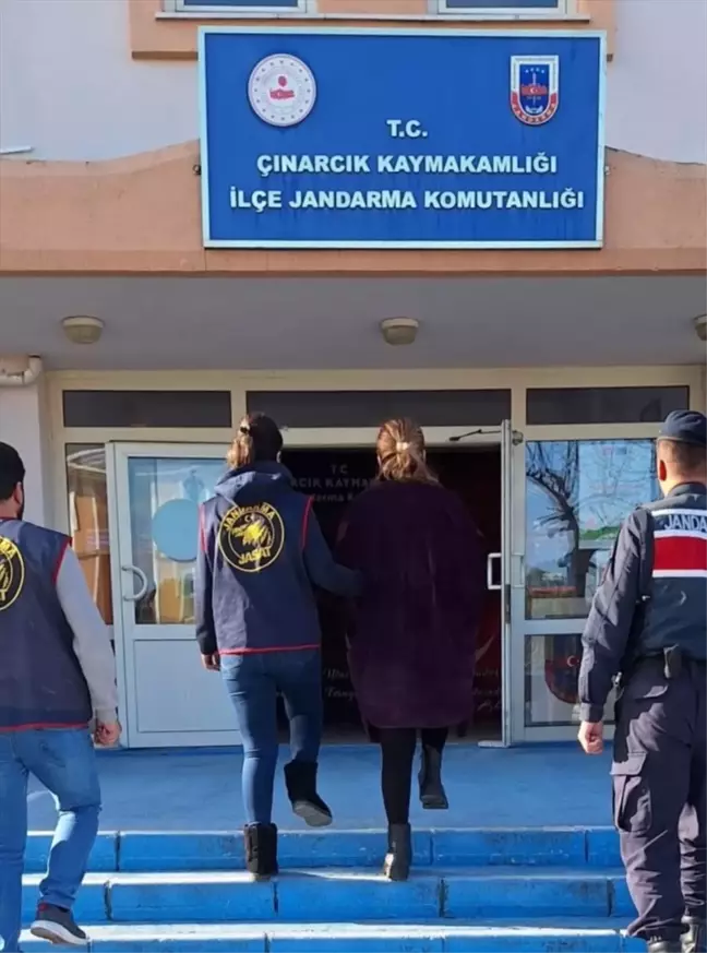 Yalova'da 12 Yıl Hapis Cezalı Kadın Hükümlü Yakalandı