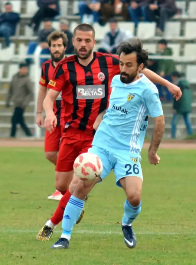 Tff 3. Lig: Çorum Belediyespor: 0 - Tarsus İdman Yurdu: 0