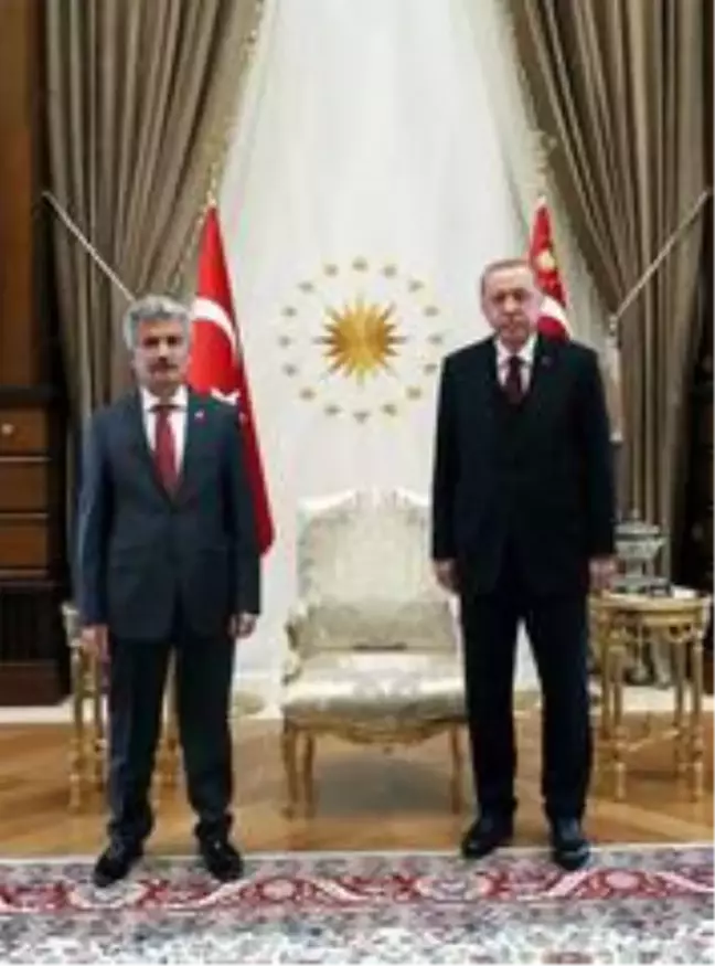 Cumhurbaşkanı Erdoğan, Danıştay Başkanı Yiğit'i kabul etti