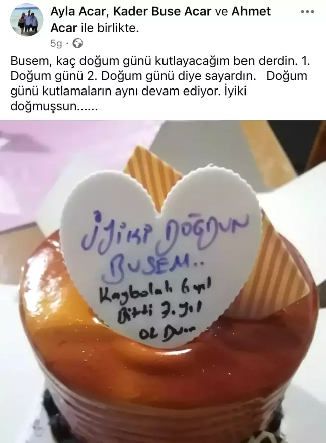 Kayıp Kızın Yıl Dönümünde Yürek Burkan Paylaşım