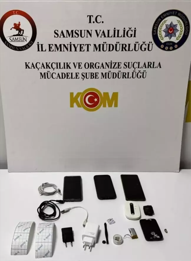 Samsun'da Ehliyet Sınavında Kopya Düzeneği ile Giriş Yapan İki Şüpheli Gözaltına Alındı