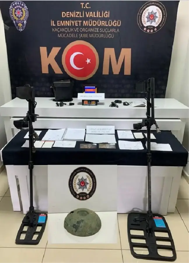 Son dakika... Denizli'de tarihi eser kaçakçılığı operasyonu: 9 gözaltı