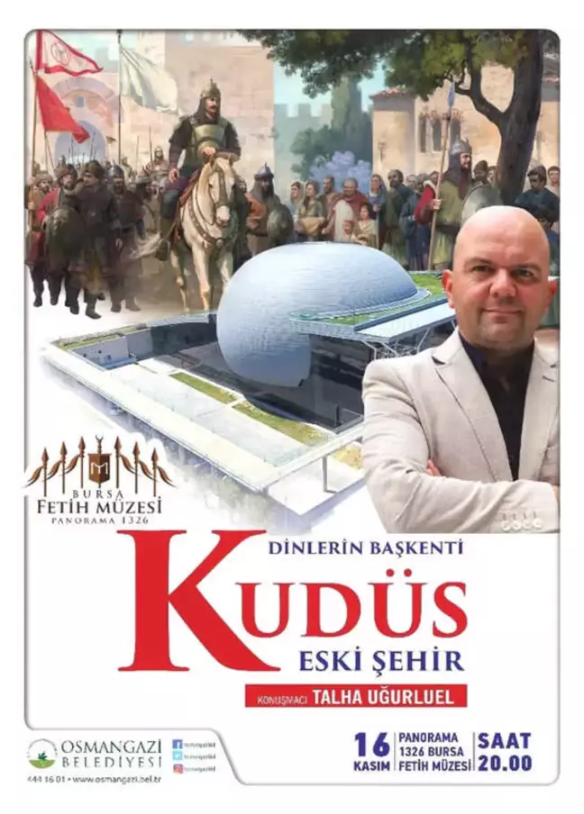 Talha Uğurluel, Fetih Müzesi'nde Kudüs'ü Anlatacak