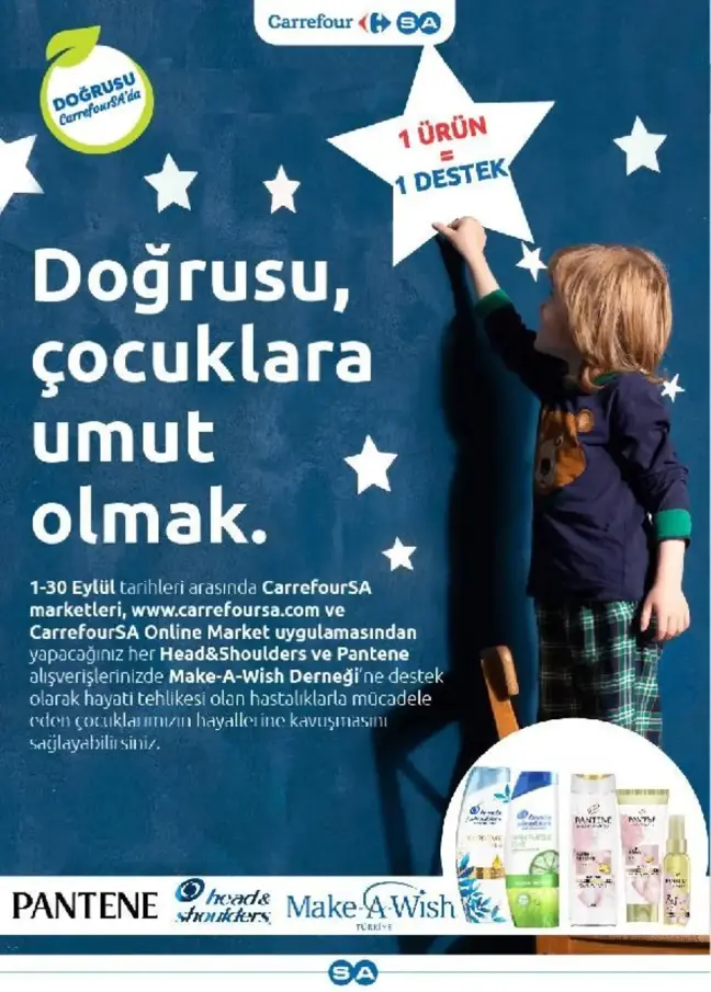 'Doğrusu Çocuklara Umut Olmak' isimli sosyal sorumluluk kampanyası başladı