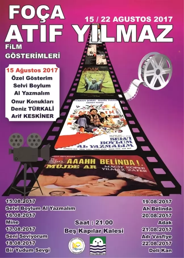 Foça'da Sinema Günleri Başlıyor