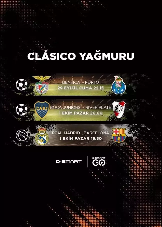 Hafta Sonu Heyecanı: O'Clasico, Superclasico ve El Clasico