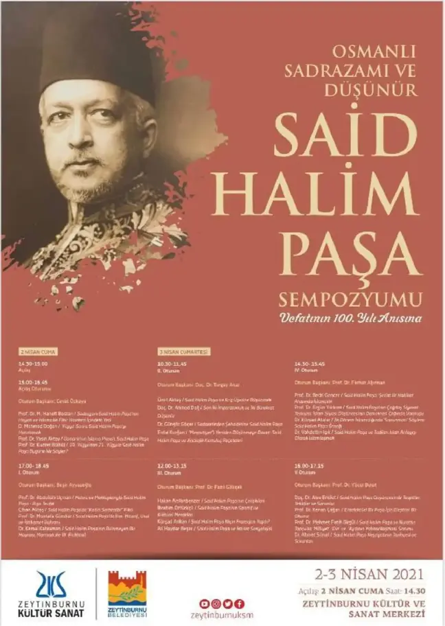 Vefatının 100'üncü yılında Said Halim Paşa Sempozyumu