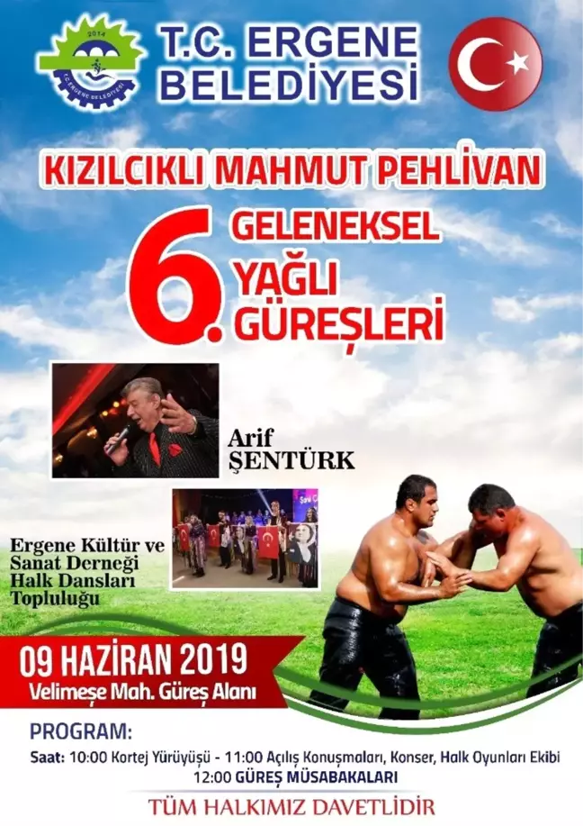 Kırkpınar'ın provası Ergene'de yapılacak