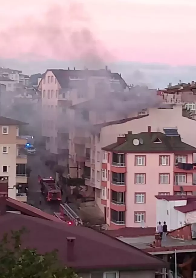 Ordu'da Çatıda Yangın: Daire Kullanılamaz Hale Geldi