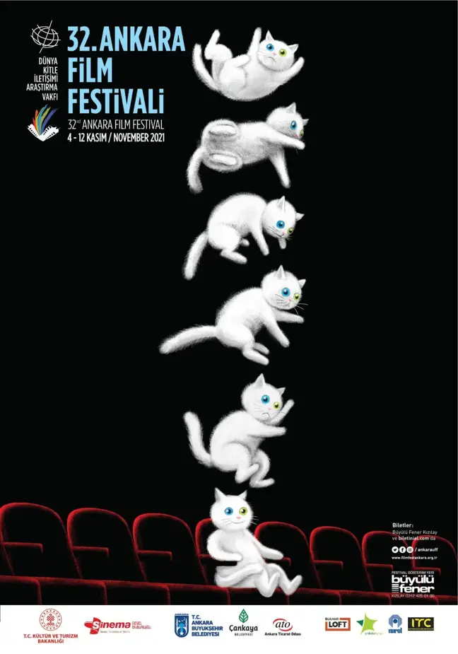 32. Ankara Film Festivali bu yıl afiş tasarımı Necdet Yılmaz'ın imzasını taşıyor