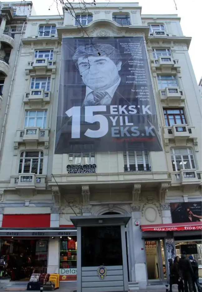 HRANT DİNK ANMASI İÇİN ŞİŞLİ'DE BAZI YOLLAR TARAFİĞE KAPATILDI