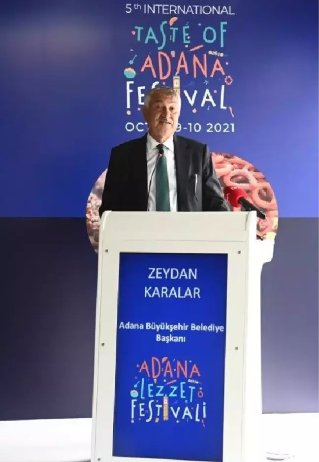 5'inci Uluslararası Adana Lezzet Festivali 8 Ekim'de başlıyor