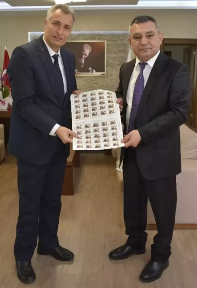 Çomü'ye Özel Pul