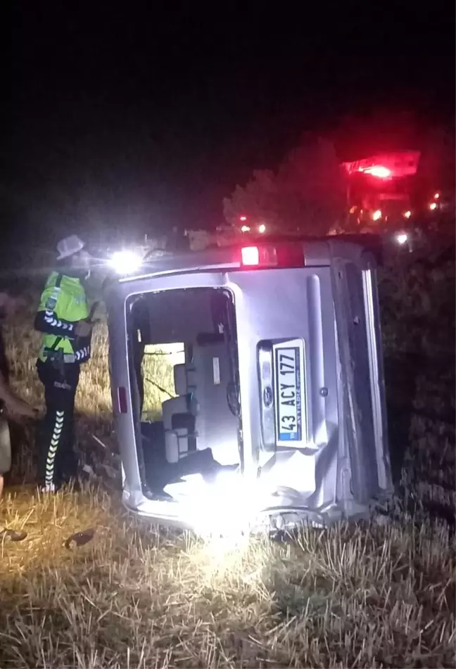 Kütahya'da trafik kazasında 1 kişi öldü, 1 kişi yaralandı